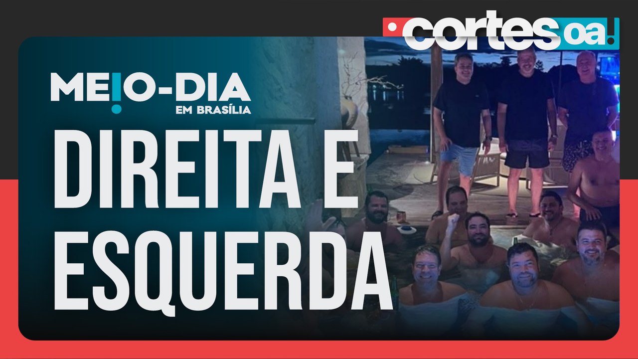 Ramagem aparece em piscina com petistas e alvo do INSS