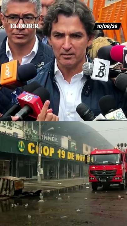 Saavedra plantea aporte voluntario de Bs 1 para fortalecer a los bomberos
