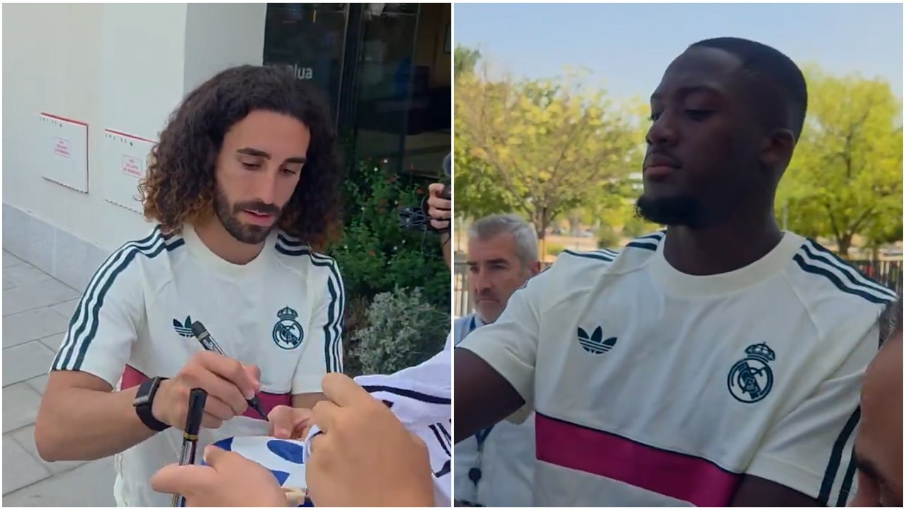 ¡Cucurella y Konaté ya están aquí! Así fueron recibidos a su llegada a las pruebas médicas