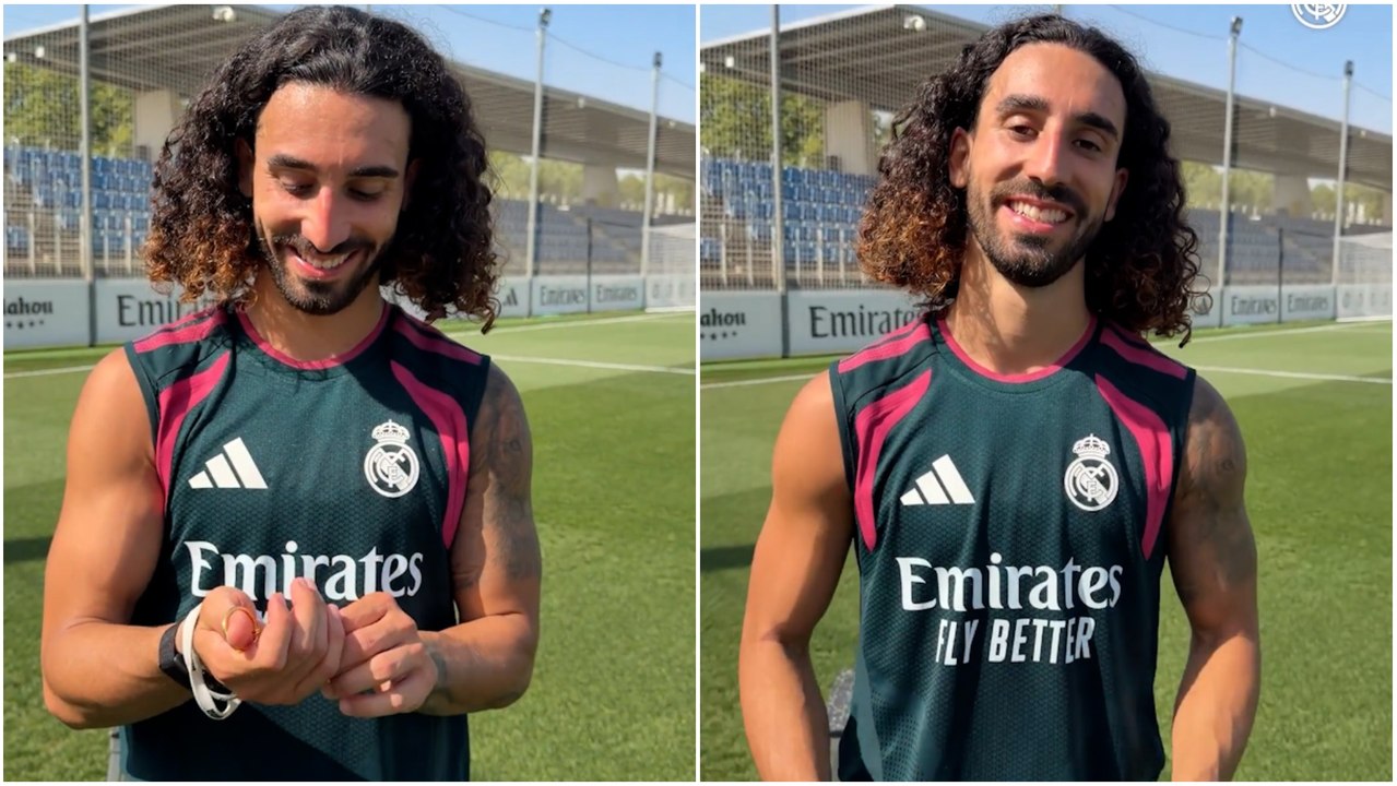 Cucurella ya tiene su primer recuerdo como madridista... ¡y es muy especial!