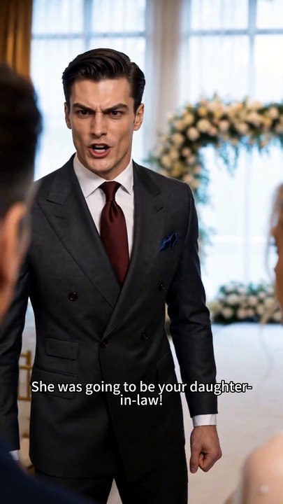 The day of my wedding, I ended up marrying the bridegroom’s dad