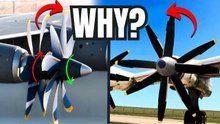 Why Do Some Planes Have Counter-Rotating Propellers?