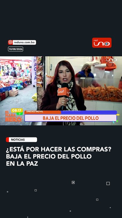 ¿Está por hacer las compras? Baja el precio del pollo en La Paz