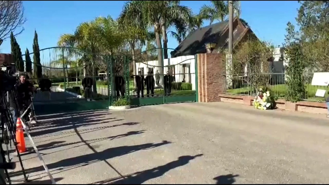 Lionel Messi y su familia despiden a su padre Jorge en cementerio privado de Rosario