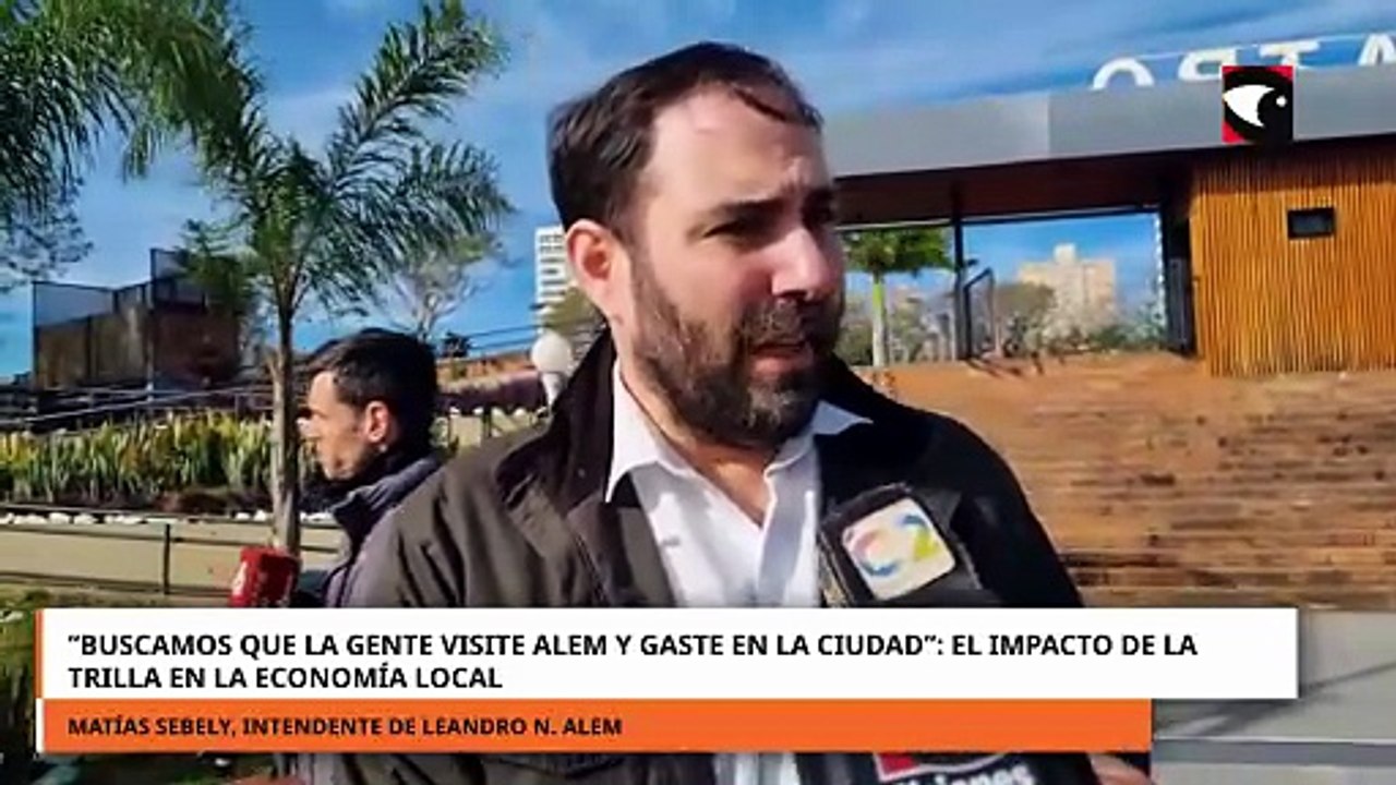 “Buscamos que la gente visite Alem y gaste en l...