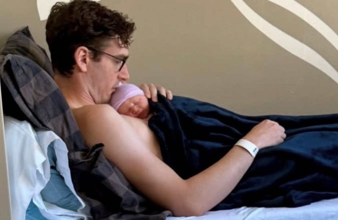Hugh Hefner’s son Marston Hefner and his wife have welcomed a baby girl