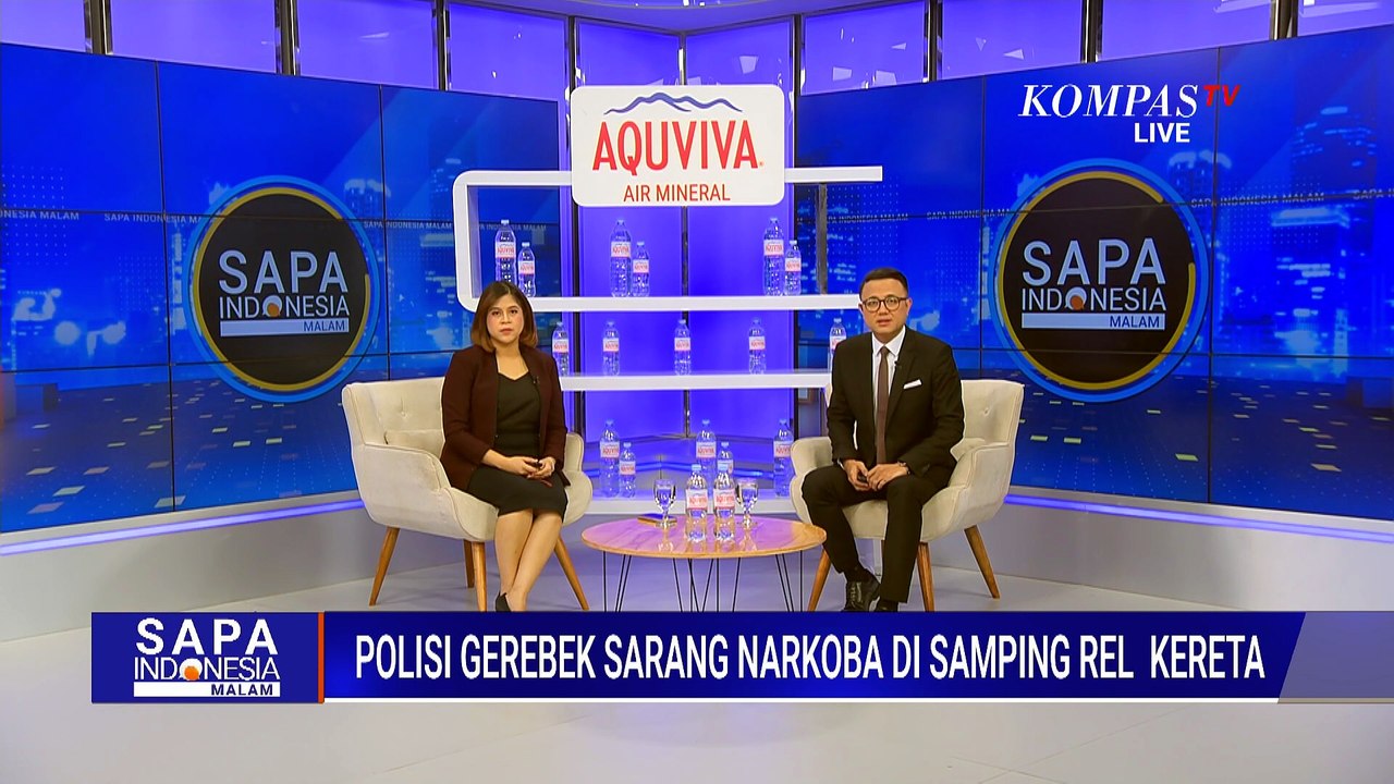 Detik-Detik Polisi Gerebek Sarang Narkoba di Jalur Rel Kereta Medan, Sita 3 Kg Ganja dan Paket Sabu