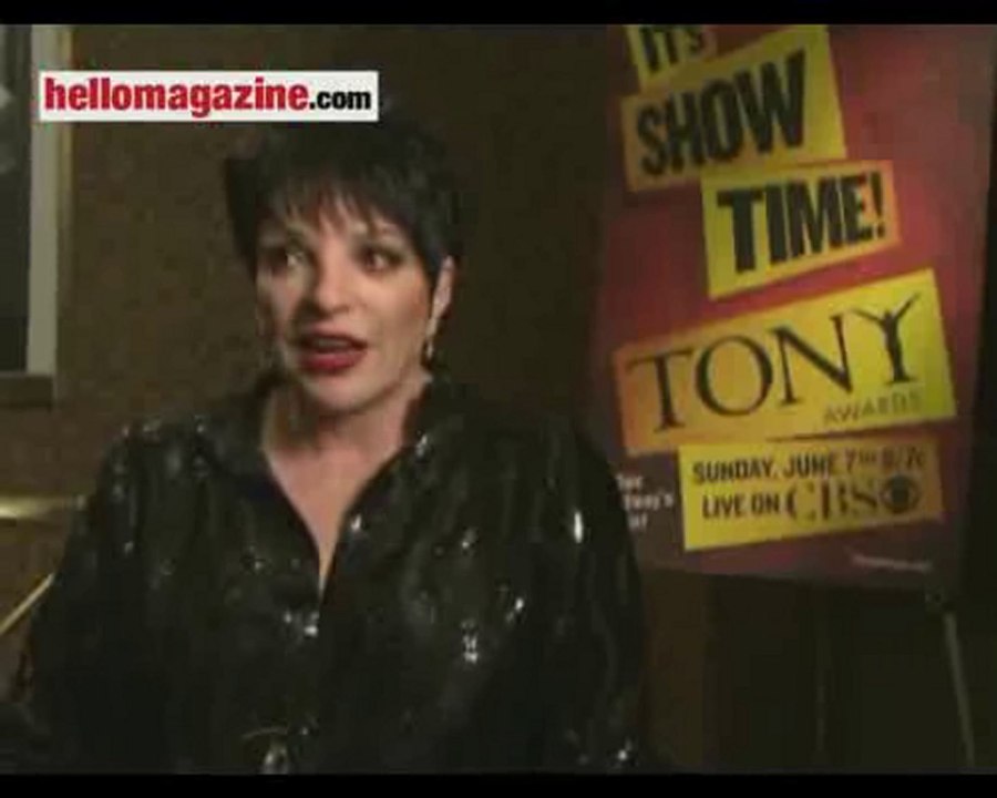 Interview with Liza Minnelli as she picks up a...
