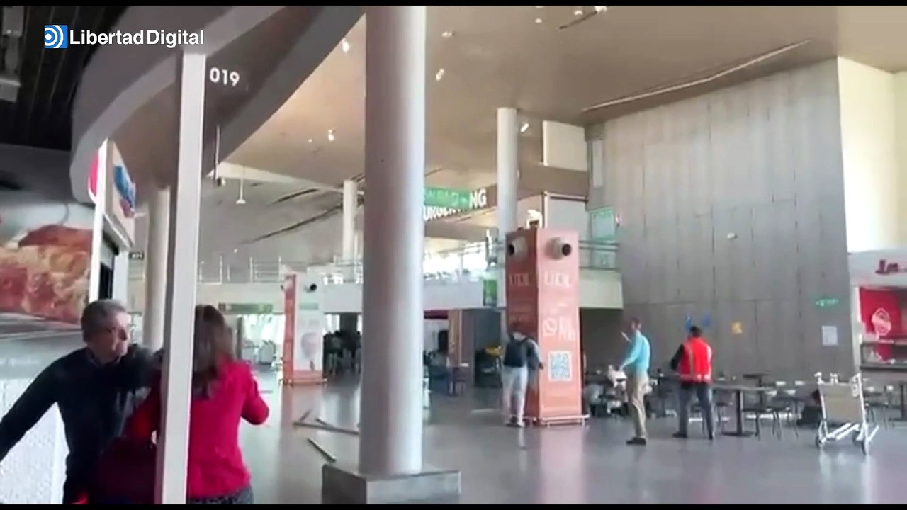 Terremoto en Colombia: impactantes imágenes del temblor en el aeropuerto de Pereira