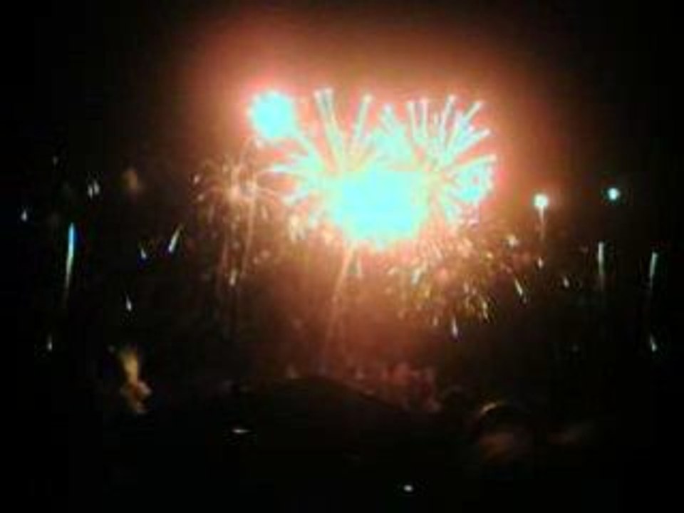 140708 le feux d'artifice de la cité de Carcassonne