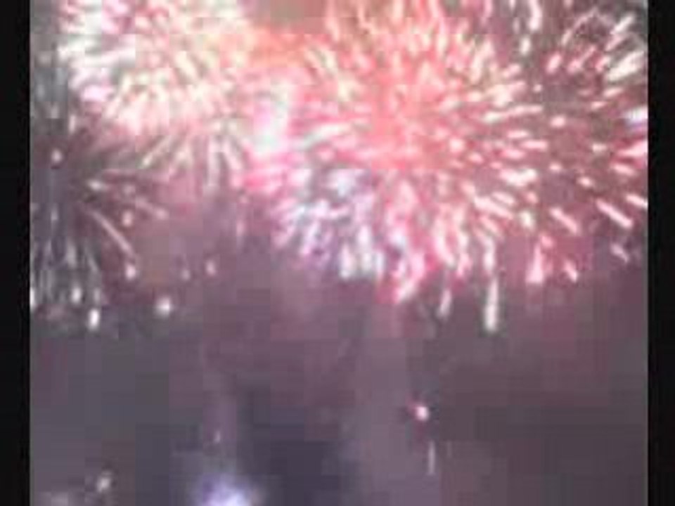 Feu d'artifice de Strasbourg (le bouquet)