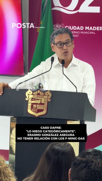 🚨 Lo rechazo categóricamente; El alcalde de Madero negó tener relación alguna con el director y maestros de la Academia Militarizada Doenitz
