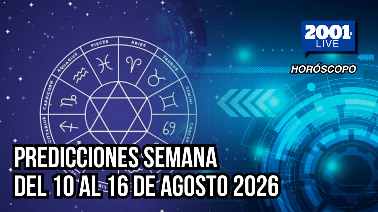 Predicciones de Arturo Acosta: Horóscopo semana del 10 al 16 de agosto de 2026