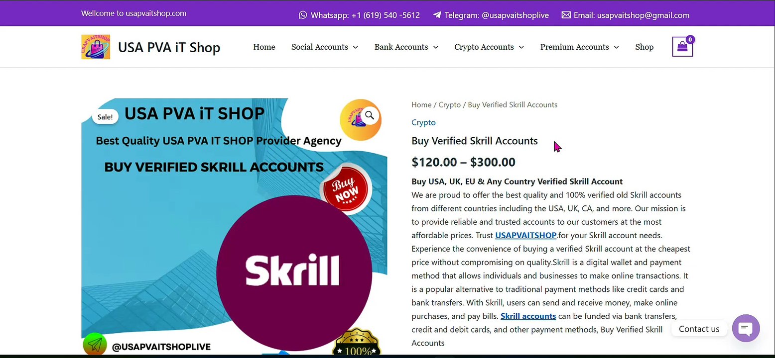 05 Best Sites To Buy Verified Skrill Accounts in The USA. ...