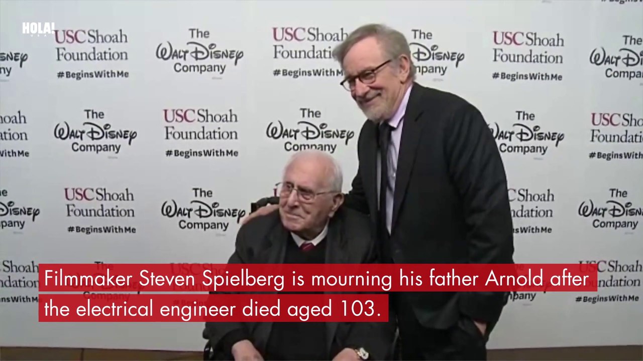 Steven Spielberg mourns death of father Arnold Spielberg