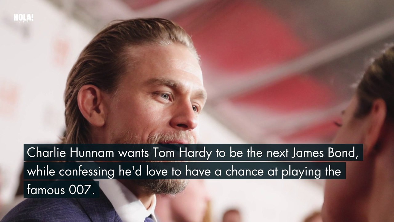 Charlie Hunnam wants to be the next James Bond