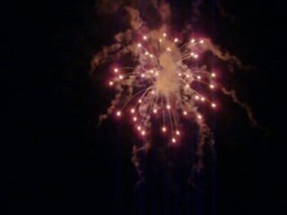 Bouquet final, Feu d'artifice Sermaize-les-bains 13/07/2008