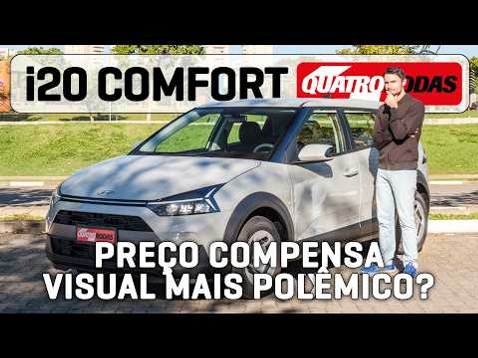 R$ 99.990: Hyundai i20 Comfort tem visual (ainda) mais POLÊMICO e AMEAÇA HB20