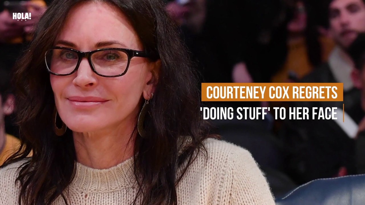 Courteney Cox opens up about her experience wit...