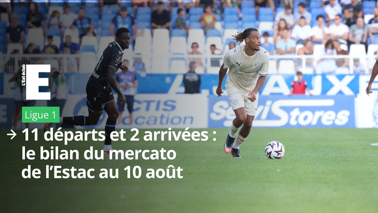 11 départs et 2 arrivées : le bilan du mercato de l’Estac au 10 août