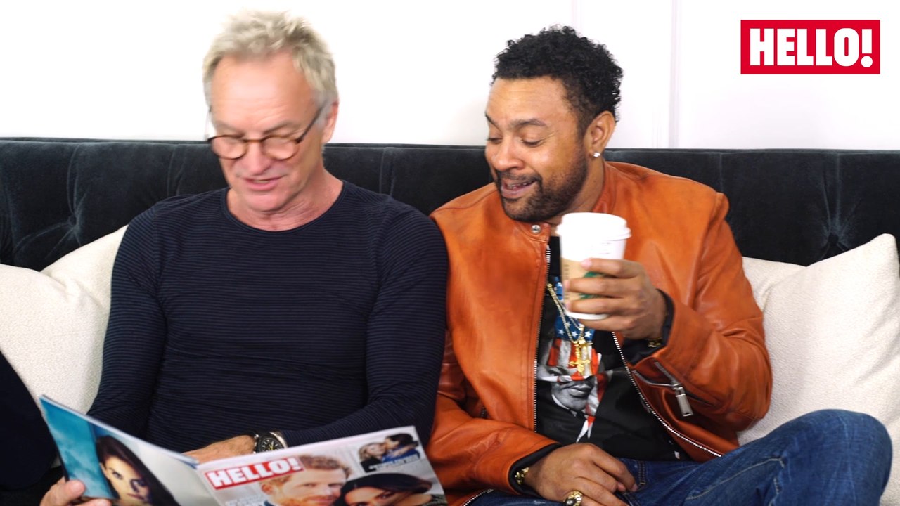 Sting And Shaggy debate whether The Queen is a fan - video Dailymotion