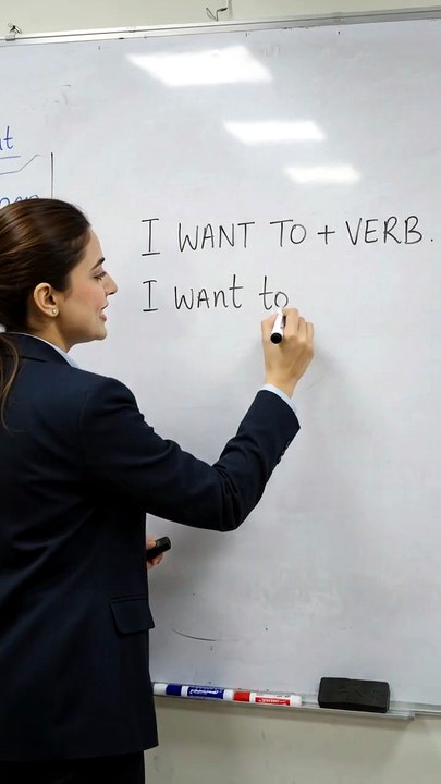 Use of want to