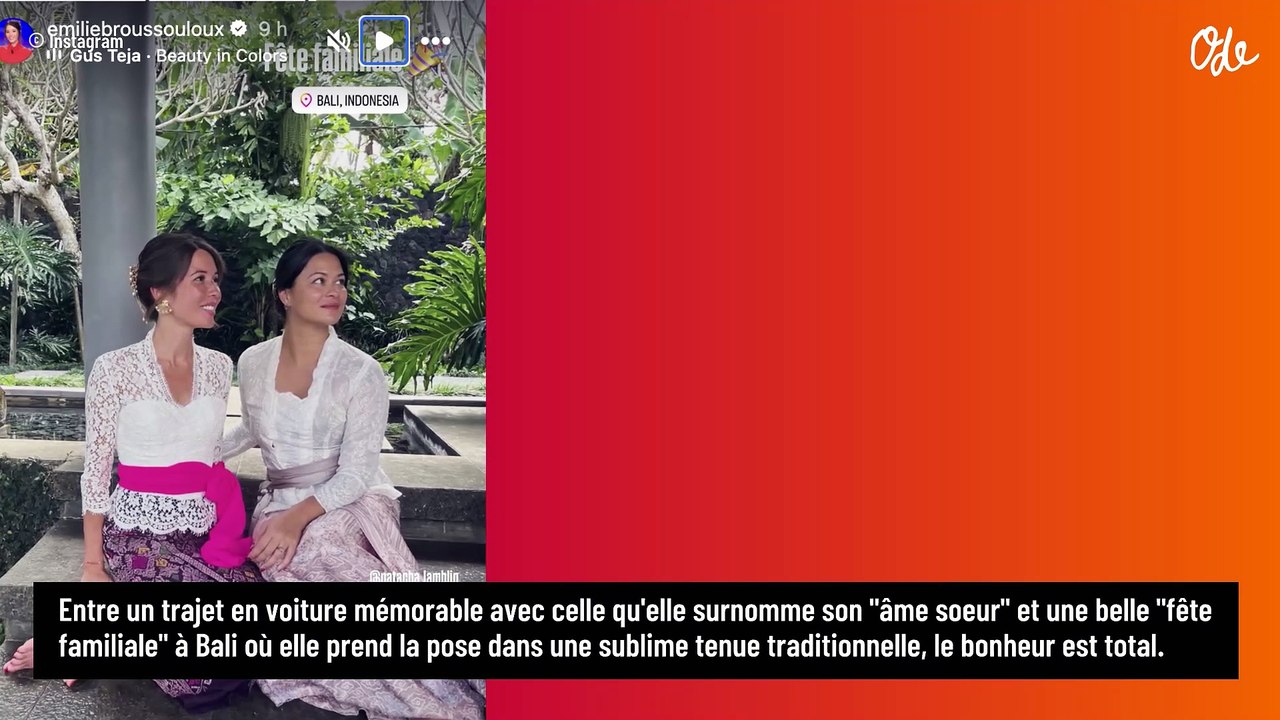 "Home sweet home" : Émilie Broussouloux loin de Paris, la femme de Thomas Hollande renoue avec ses racines