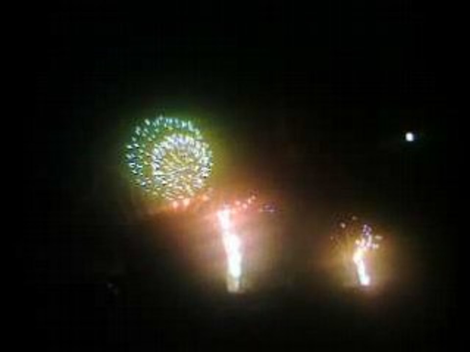 140708 le feux d'artifice de la cité de Carcassonne