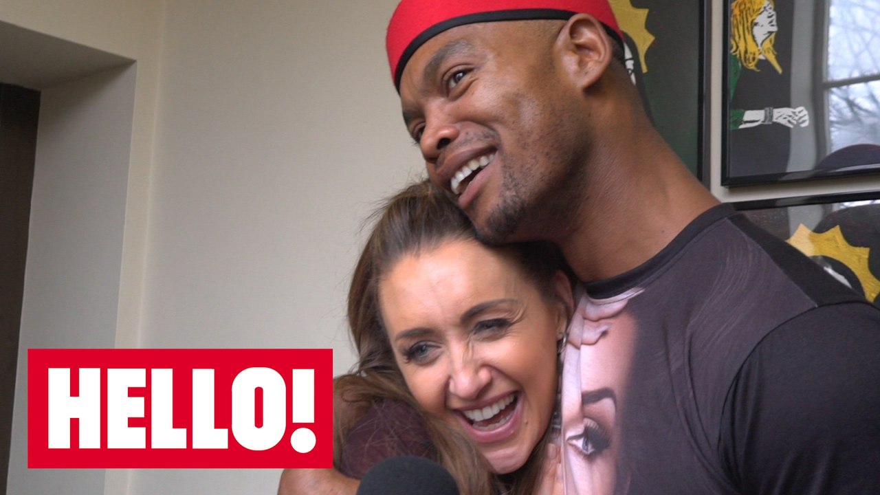 Catherine Tyldesley and Johannes Radebe are Excited!