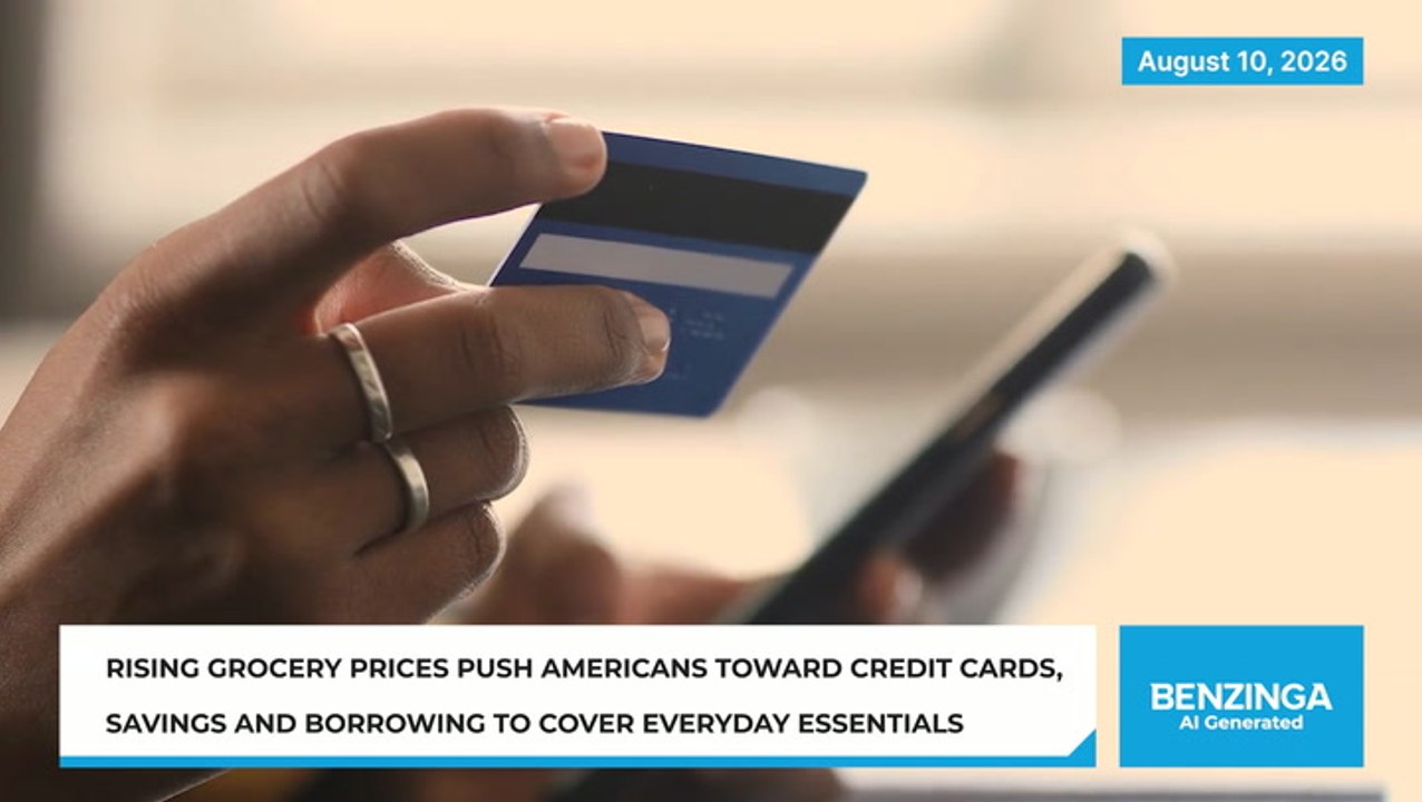Americans Borrow For Groceries