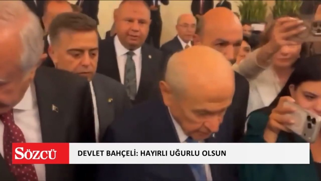 Devlet Bahçeli: Hayırlı uğurlu olsun!