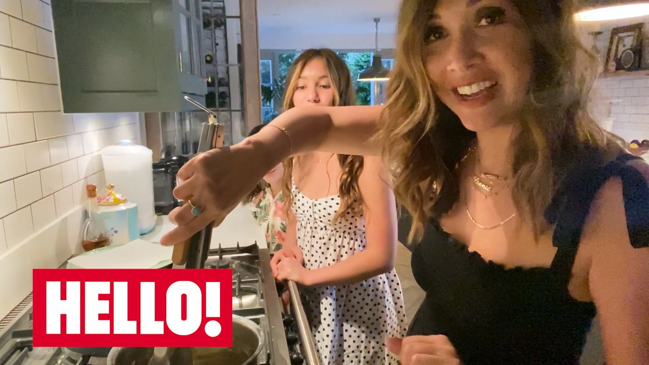 Myleene Klass Shows How To Cook Turon