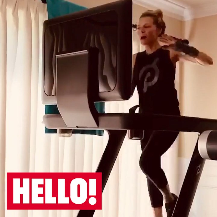 Michelle Pfeiffer Shows Off Her Gym Toned Body...