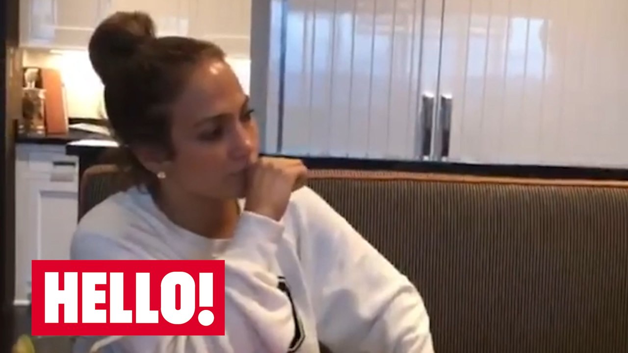 Jennifer Lopez Films Inside Kitchen At Stunning Family Home