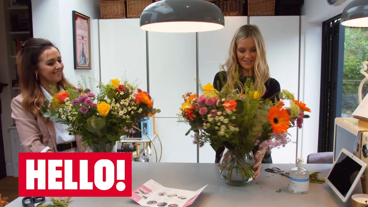Laura Whitmore launches her own flower bouquet