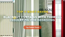 Why Everyone Is Buying Blackout Curtains With Thermal Insulation For Bedrooms - Red Blackout Grommet Curtains For Bedroo...