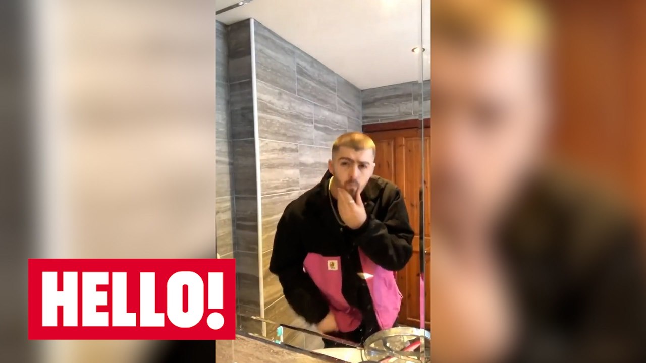 Gogglebox's Tom Malone Jr films in the family home