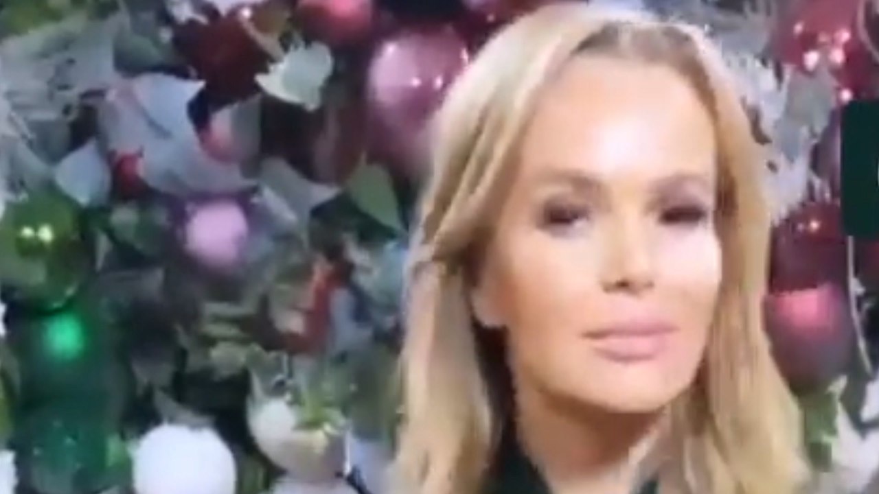 Amanda Holden rocks Zara velvet co-ord
