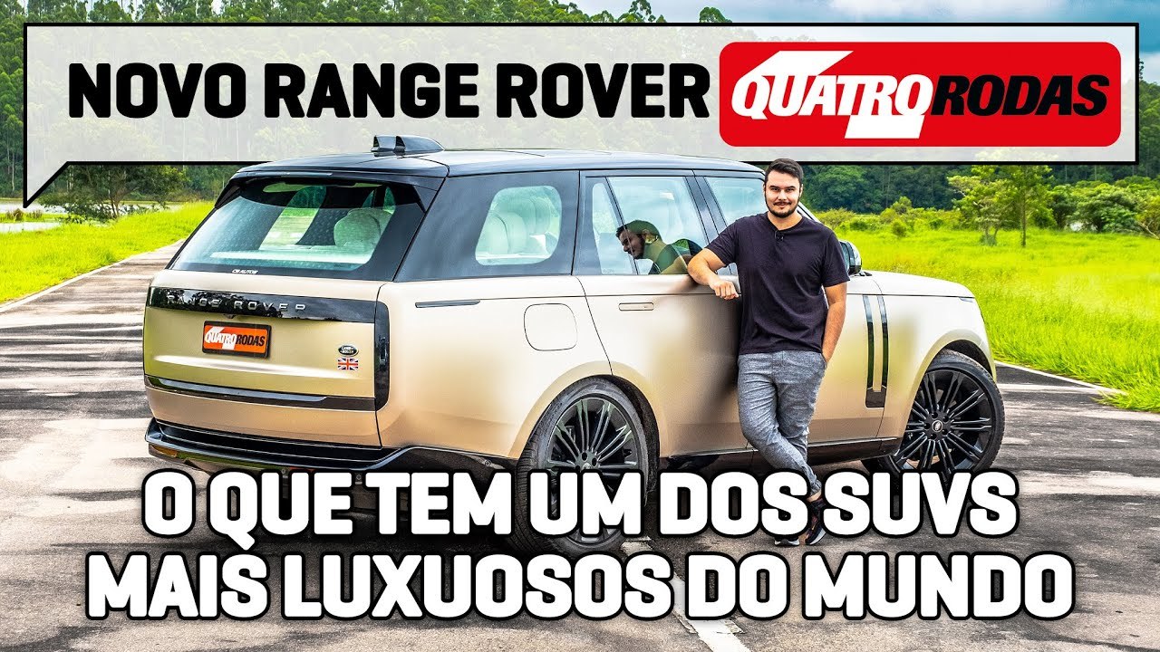 Novo Range Rover: SUV híbrido diesel é uma prim...