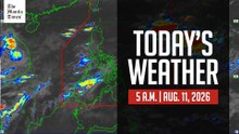 Today's Weather, 5 A.M. | Aug. 11, 2026