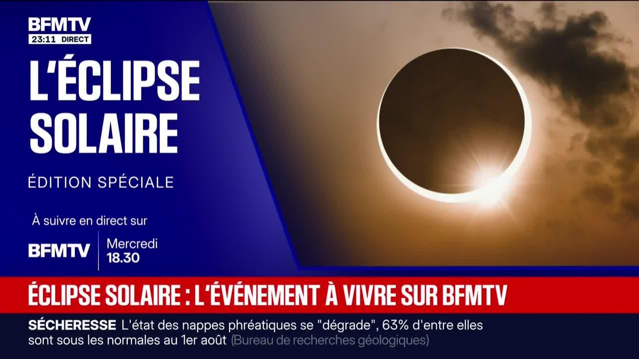 Éclipse solaire : quels conseils pour l'observer ? - 10/08