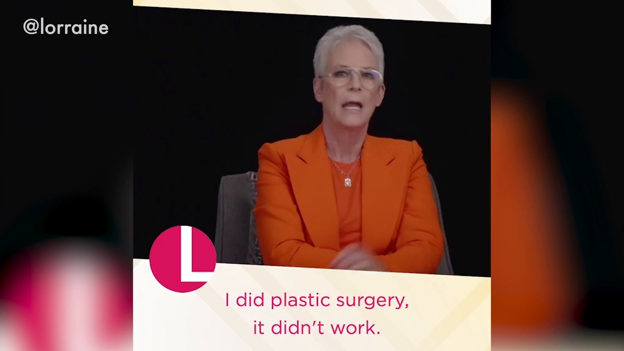 Jamie Lee Curtis discusses plastic surgery on L...
