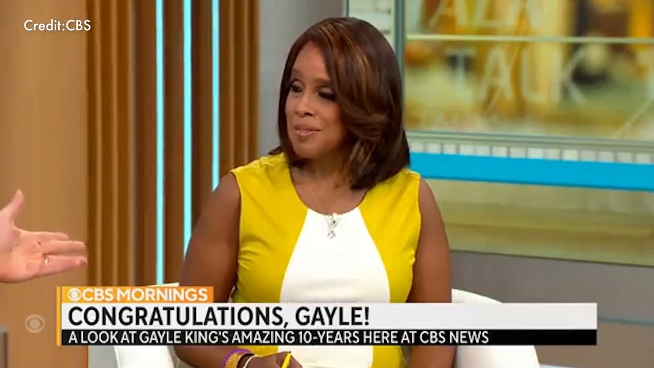 Gayle King Opens Up About Decade Anniversary On...