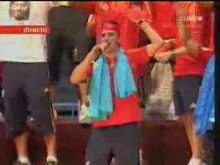 David Villa el cantante de Colon