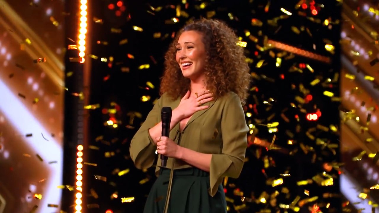 Loren Allred performs on BGT