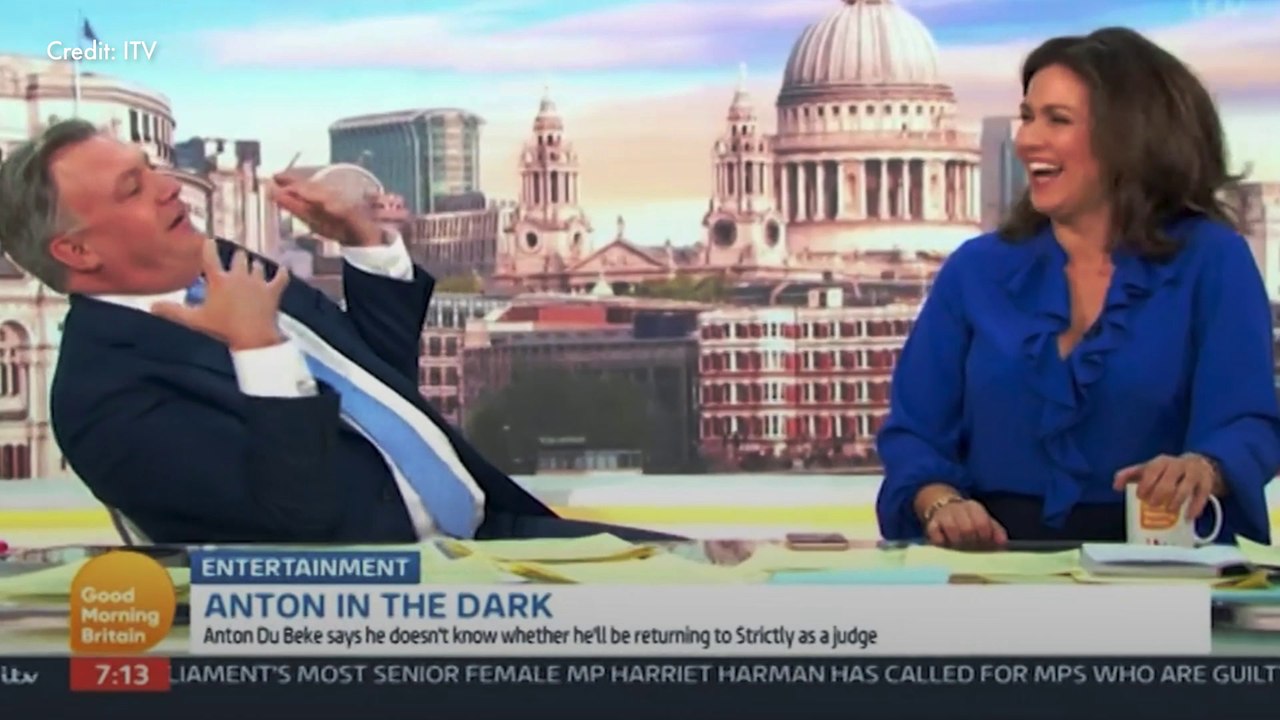 GMB viewers left 'cringing' as Ed Balls 'puts moves' on Susanna Reid