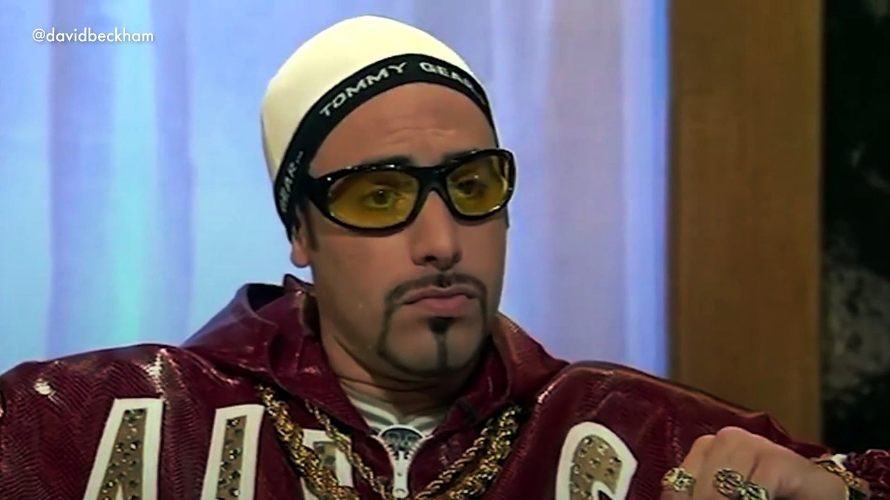 David Beckham shares iconic throwback clip from old Ali G interview