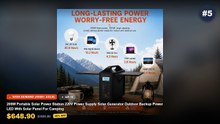 Cheap & Best Camping Power Stations With Solar Panel Input Unboxing & Review - ALLPOWERS R600 Power station 299Wh 600W S...