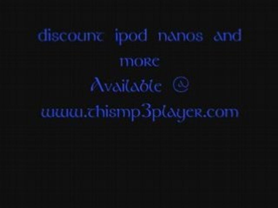 Cheap ipod nanos check it out, must see!!