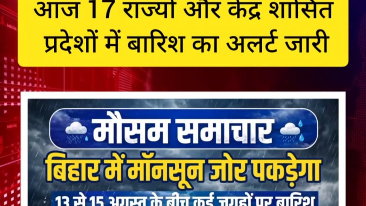11 अगस्त 2026 का मौसम | 11 August 2026 | Daily Breaking News | Headlines Today Live | आज की खबर